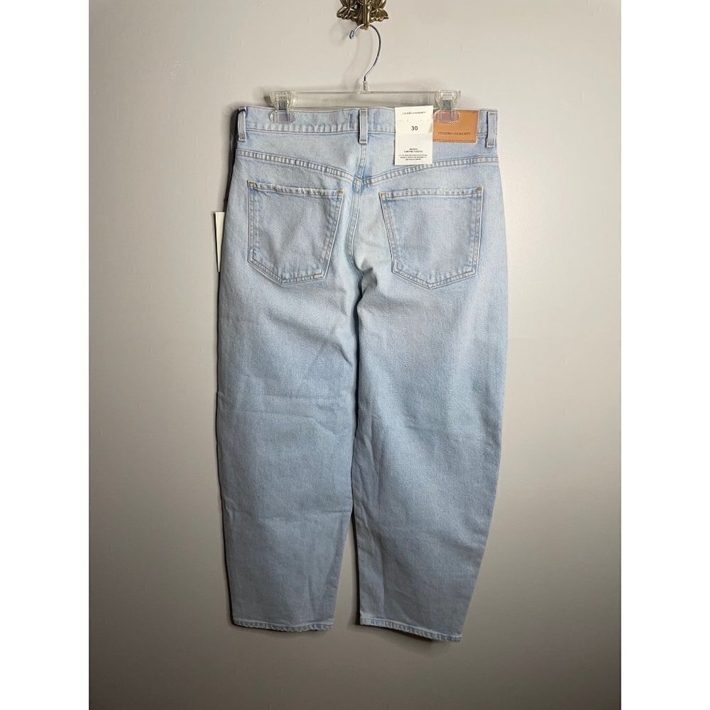 CITIZENS OF HUMANITY CALISTA Exposed Zip Fly Curve Jean in SPRITZER Size 30 NWT - Picture 9 of 9